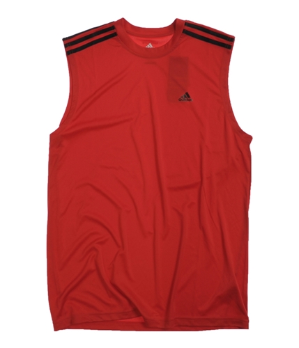 Adidas Mens Climalite Essen Sl Performance Graphic T-Shirt redblack M
