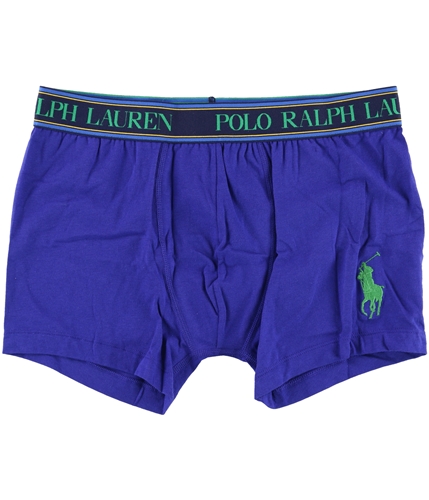 Ralph Lauren Mens Striped Underwear Boxer Briefs bluedolph M