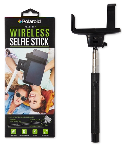 Polaroid Unisex 3-tone Selfie Stick black One Size