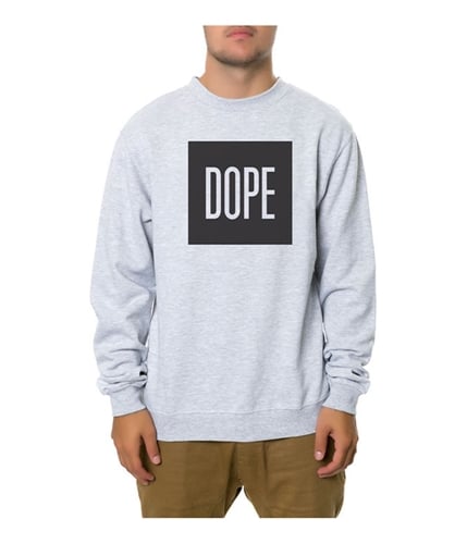 DOPE Mens The Box Sweatshirt gray M