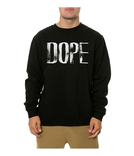 DOPE Mens The Painted Sweatshirt black M