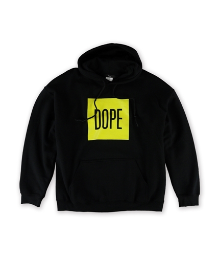 DOPE Mens The Box Pullover Hoodie Sweatshirt black M