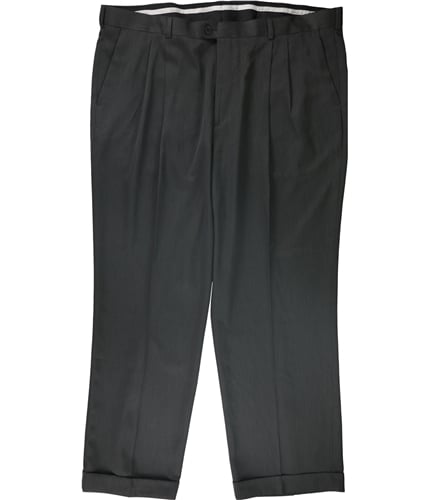 Perry Ellis Mens Classic Fit Dress Pants Slacks grey 42x30