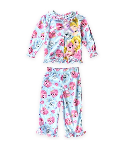 Disney Girls Princesses Pajama Sleep Set multi 2T