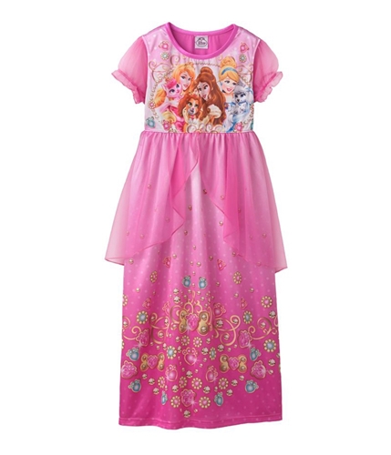 Buy a Girls Disney Princess Palace Pet Pajama Night Gown Online ...