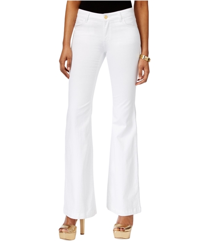 Michael Kors Womens Selma Flared Jeans white 2P/32