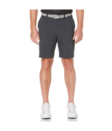 PGA Tour Mens Hybrid Casual Walking Shorts caviar 38