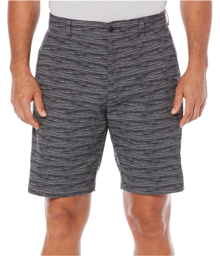 PGA Tour Mens Printed Athletic Workout Shorts caviar 32