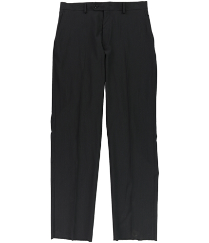 Jones New York Mens Mini Stripe Dress Pants Slacks black 33.5x36