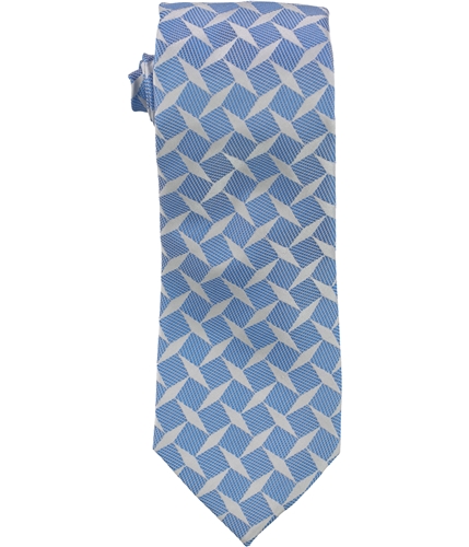 Sean John Mens Diamond Check Self-tied Necktie 445 One Size