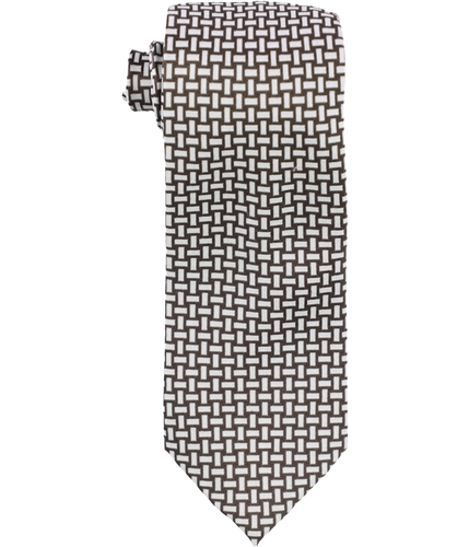 Sean John Mens Large Basketweave Self-tied Necktie black One Size