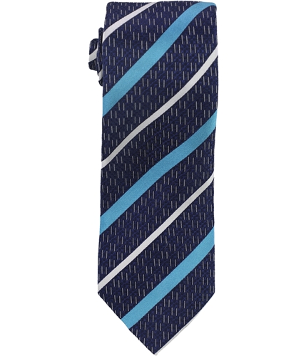 Sean John Mens Dash Stripe Self-tied Necktie 445 One Size