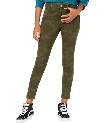 Sanctuary Clothing Womens Social Skinny Fit Jeans green 27x28