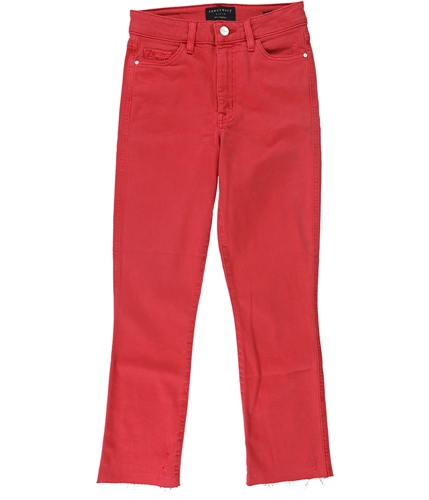 Sanctuary Clothing Womens Return to Love Straight Leg Jeans red 29x26