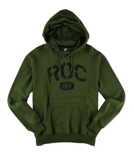 Rocawear Mens Roc Pullover Hoodie Sweatshirt armygreen 3XL