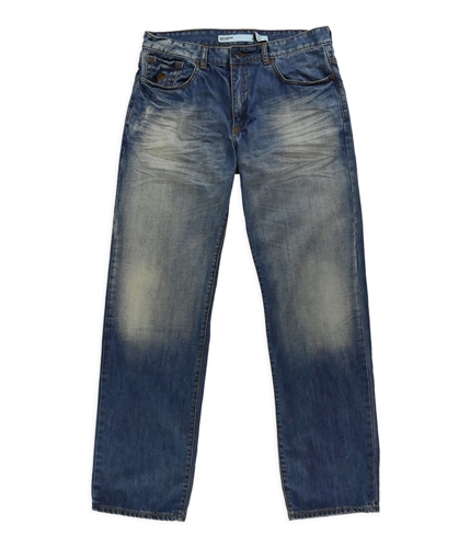 Rocawear Mens Extra+ Regular Straight Leg Jeans mediumindigo 32x32