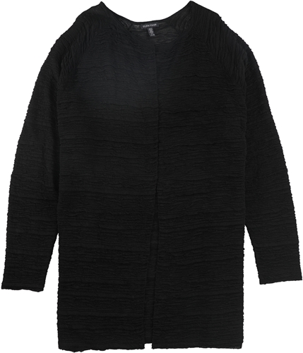 Eileen Fisher Womens Knit Cardigan Sweater black XL