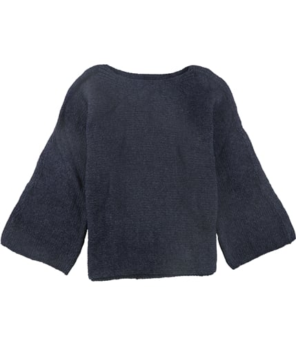 Eileen Fisher Womens Flared Pullover Sweater navy XL