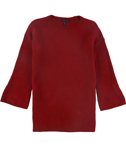 Eileen Fisher Womens Bell Sleeve Pullover Sweater red XS