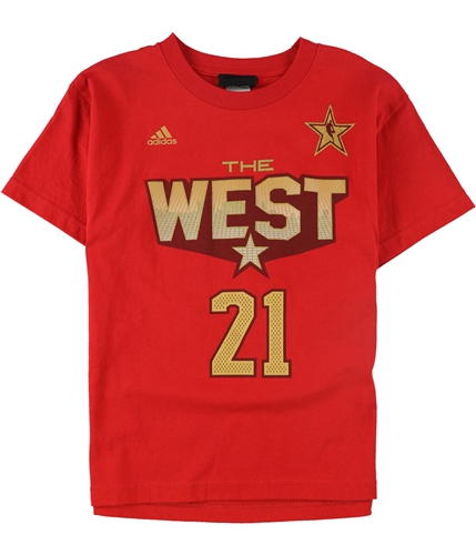 Adidas Boys All Star Game The West Graphic T-Shirt duncan M
