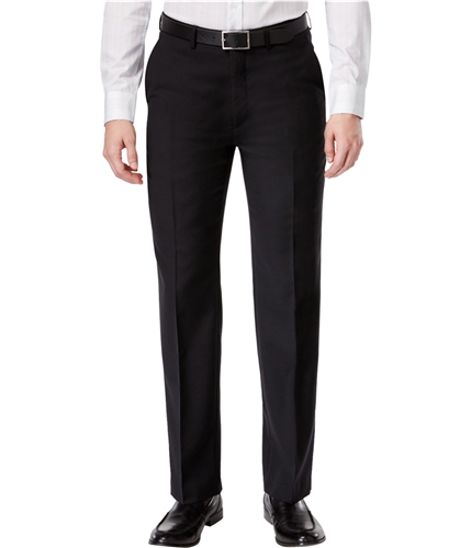 Ryan Seacrest Mens Wool Dress Pants Slacks black 30x30
