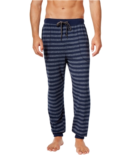 Kenneth Cole Mens Striped Pajama Lounge Pants nvybarstrp M/31