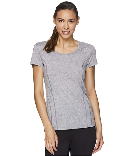 Reebok Womens Linear Marled Basic T-Shirt R485 XS