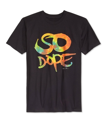 Ring Of Fire Mens So Dope Graphic T-Shirt bkb S