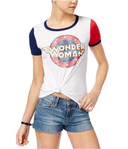 Warner Brothers Womens Wonder Woman Graphic T-Shirt white XS