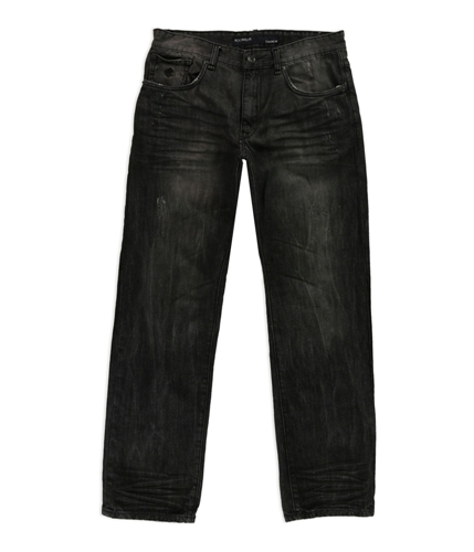 Rocawear Mens Classic Regular Straight Leg Jeans black 32x32