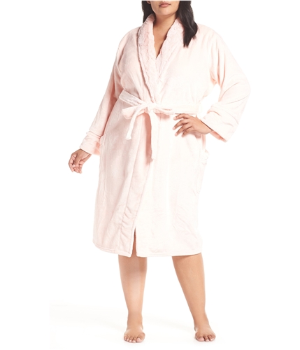 P.J. Salvage Womens Luxe Robe blush 2X