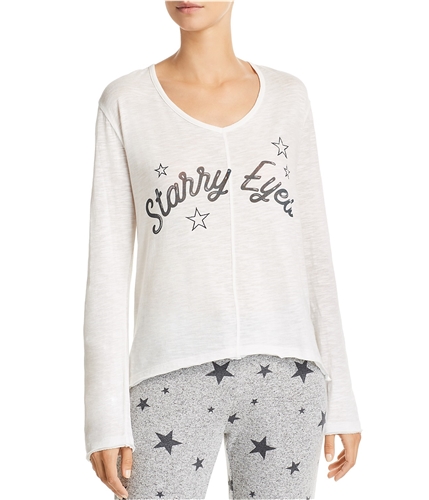 P.J. Salvage Womens Starry Eyed Pajama Sleep T-shirt natural XL
