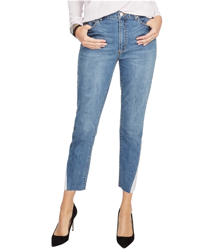 Rachel Roy Womens Embellished Cropped Jeans medblue 27x26