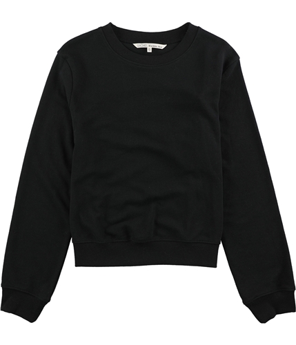 Rachel Roy Womens Crisscross Back Pullover Sweater black S