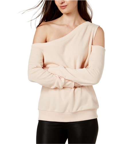 Rachel Roy Womens Cold Shoulder Sweatshirt blossom XS