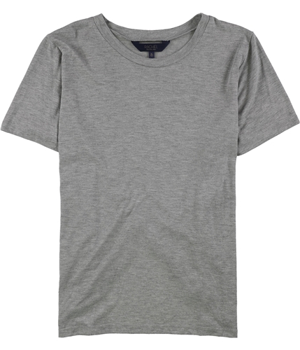 Rachel Roy Womens Heathered Basic T-Shirt gray XS