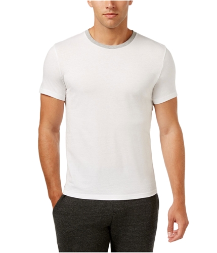 Kenneth Cole Mens Downtime Basic T-Shirt white S