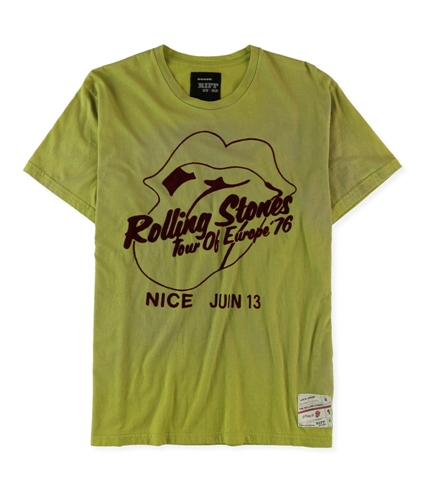 Riff Stars Mens Tour Of Europe '76 Graphic T-Shirt 700 M