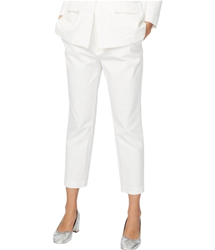 Rachel Roy Womens Vicky Casual Cropped Pants white 0x27