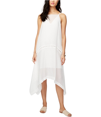 Rachel Roy Womens Asymmetrical Shift Dress white XS
