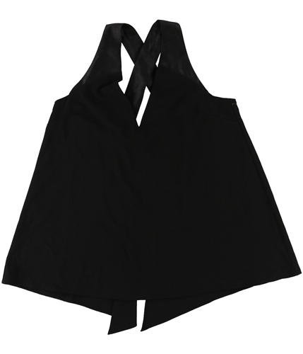 Rachel Roy Womens Criss Cross Mini Dress black XS