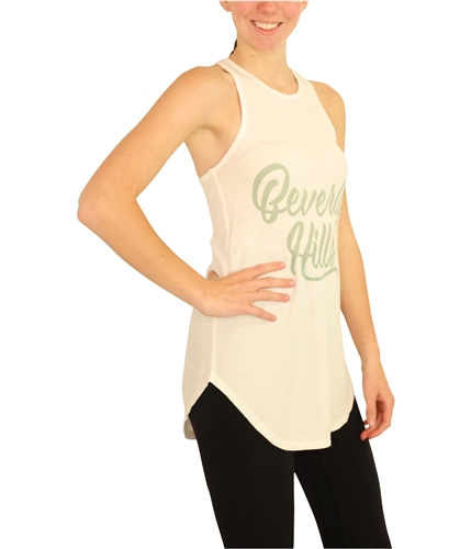 P.J. Salvage Womens Beverly Hills Pajama Sleep Tank Top ivory S