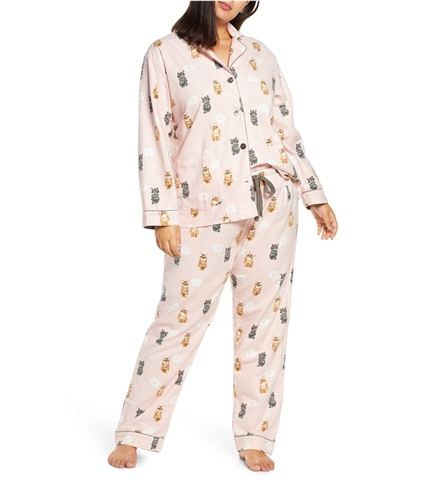 Buy a P.J. Salvage Womens Meow & Furever Button Down Pajama Shirt