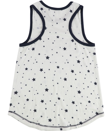 P.J. Salvage Womens Stars Pajama Sleep Tank Top ivory S