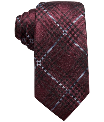 Ryan Seacrest Distinction Mens Studio Plaid Necktie 600 One Size