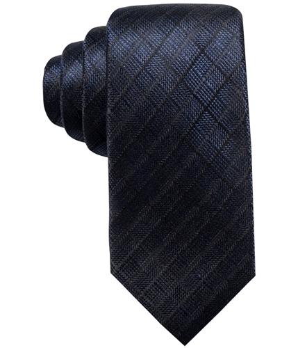 Ryan Seacrest Mens Checks Self-tied Necktie 416 One Size