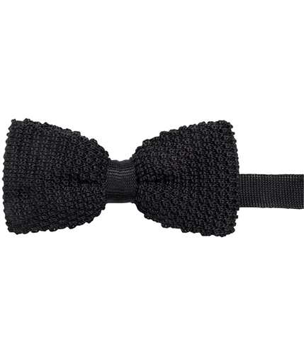Ryan Seacrest Distinction Mens Knit Pre-Tied Self-tied Bow Tie 001 One Size