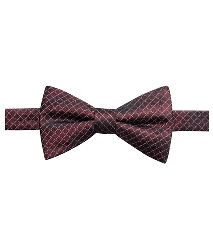 Ryan Seacrest Mens Plaid Self-tied Bow Tie 609 One Size