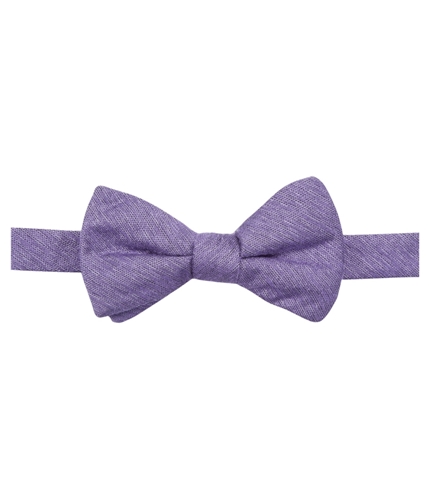 Ryan Seacrest Mens Textured Self-tied Bow Tie purple One Size