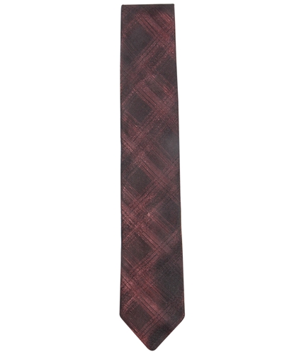 Ryan Seacrest Mens Lurex Plaid Self-tied Necktie 602 One Size
